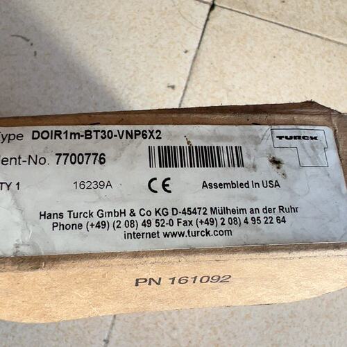 图尔克传感器DOIR1m-BT30-VNP6X2，型号770--议价商品