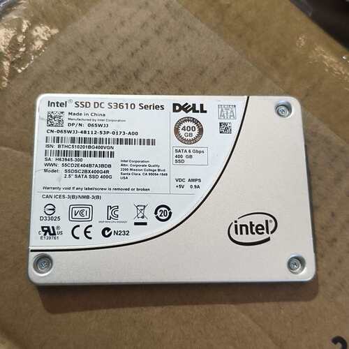DELL/戴尔 intel S3610 400g ssd--议价商品