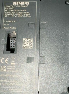 2024年西门子S7-200SMART，EM AM03，6E--议价商品