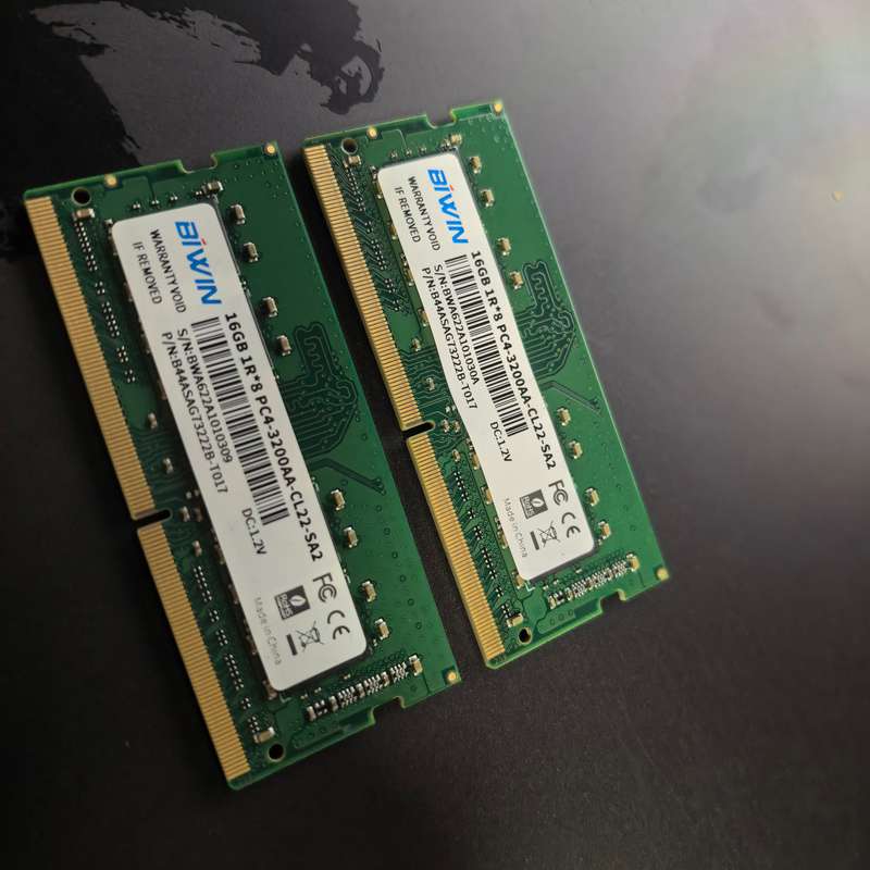 BIWIN佰维 DDR4 16G 3200MHz 1Rx8--议价商品图片