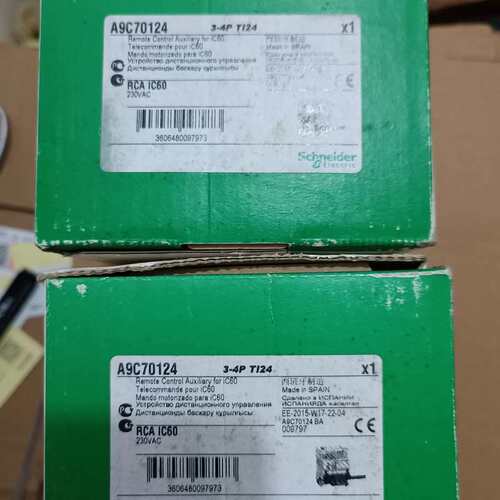 新施耐德A9C70124远程控制电操模块，原装正品西班牙进--议价商品