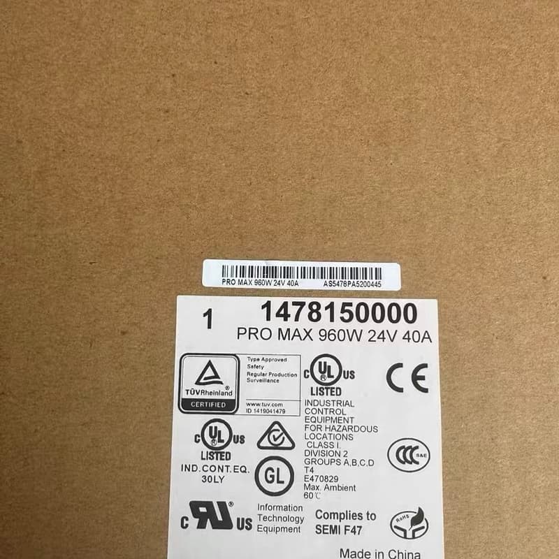 全新原装正品(魏德米勒)开关电源 PRO MAX 960W--议价商品