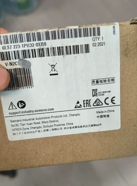 西门子6ES7 223-1PH32-0XB0原装正品未开封，--议价商品