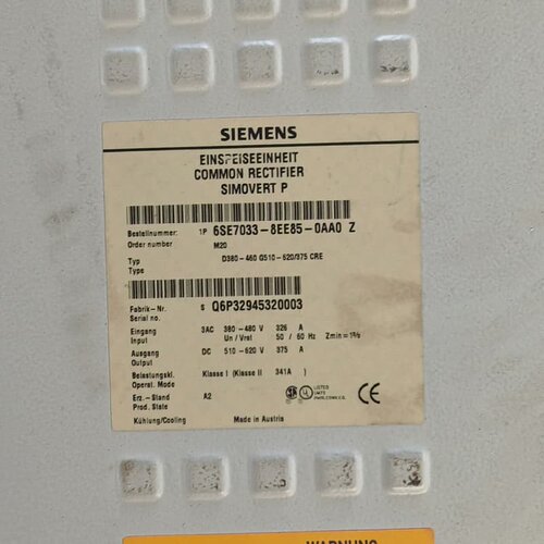 6se7033-8ee85-0aa0 西门子制动单元，需要的--议价商品
