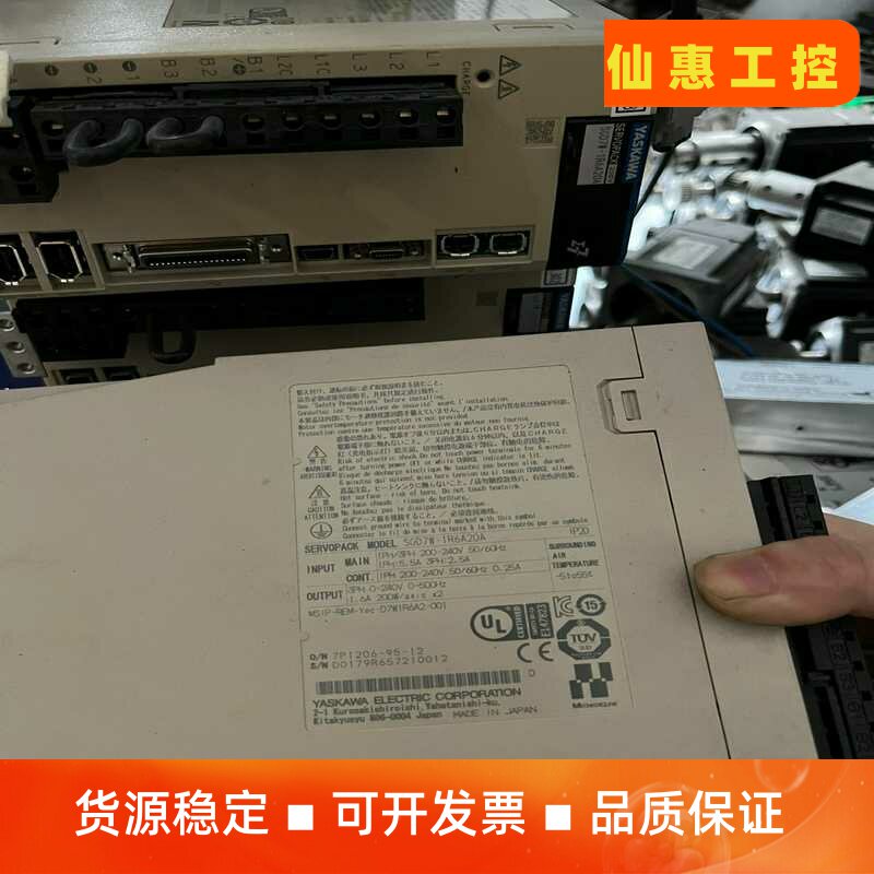 SGD7W-1R6A20A.  原装进口2手拆机驱动器。功能一议价商品