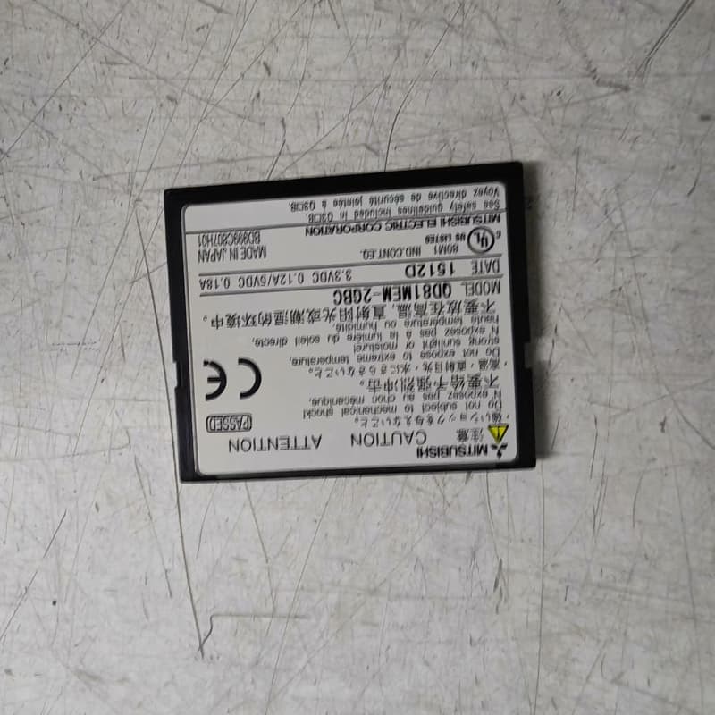 三菱CF卡 2GB QD81MEM-2GBC--议价商品