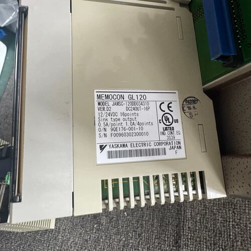 安川PLC控制器GL120系列，型号JAMSC-120DD0--议价商品