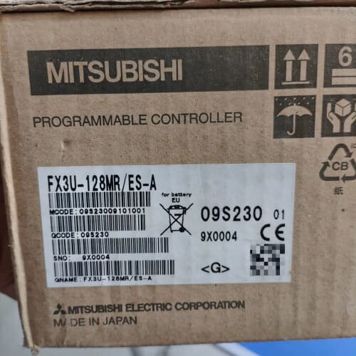三菱PLC FX3U-128MR/ES-A 日本原装正品，图--议价商品