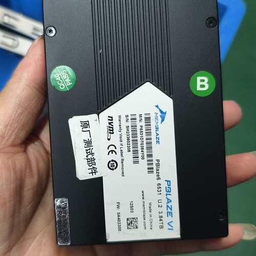 小海豚 PBlaze6 6531 3.84T U.2 固态硬--议价商品