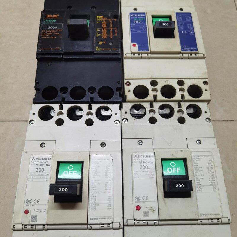 三菱断路器NF400-SW 300A 3P,实物拍摄,成色还--议价商品