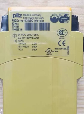 全新原装正品德国 皮尔兹PiIZ 安全继电器PNOZX2.8--议价商品