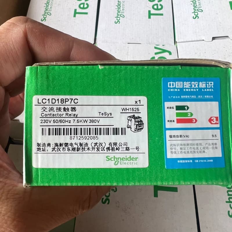 施耐德LC1D18P7C交流接触器230V, 全新原装正品--议价商品