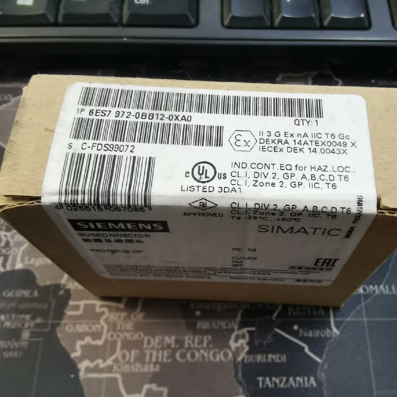 6ES7 972-0BB12-0XA0,西门子数据总线插头 --议价商品