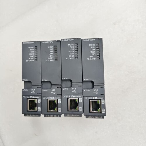 三菱Q03UDVCPU，几乎全新，PLC模块。支持CC-Li--议价商品