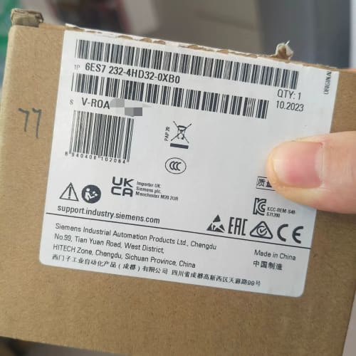 西门子6ES7 232-4HD32-0XB0全新原装仅开封,--议价商品