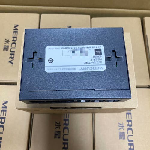 水星6口百兆PoE交换机安防监控MS06CP铁壳--议价商品