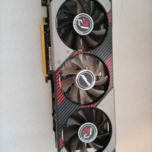 华擎RX5700XT 8G幻影电竞显卡 三风扇散热 带背板--议价商品