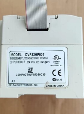 台达PLC模块 DVP32HP00T 二手拆机 实物拍摄 功--议价商品