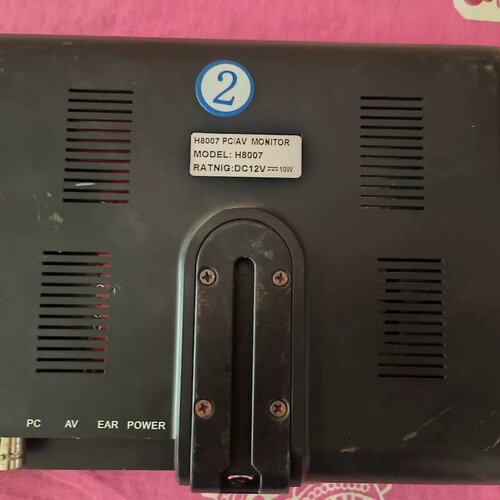 BLN H8007液晶监视器，8寸，PC/AV接口，DC12--议价商品