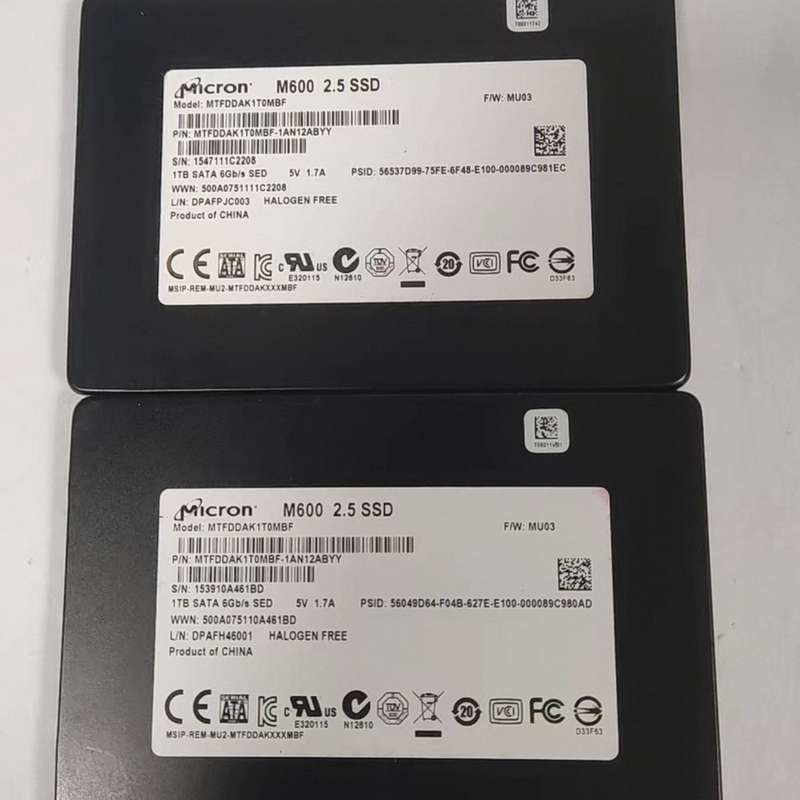 Micron M600 1TB 2.5寸SATA企业级固态硬--议价商品