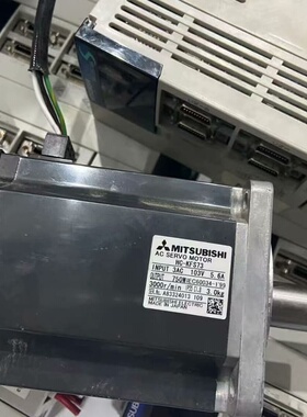 三菱伺服电机HC-KFS73，750W功率，原装拆机，成色漂--议价商品