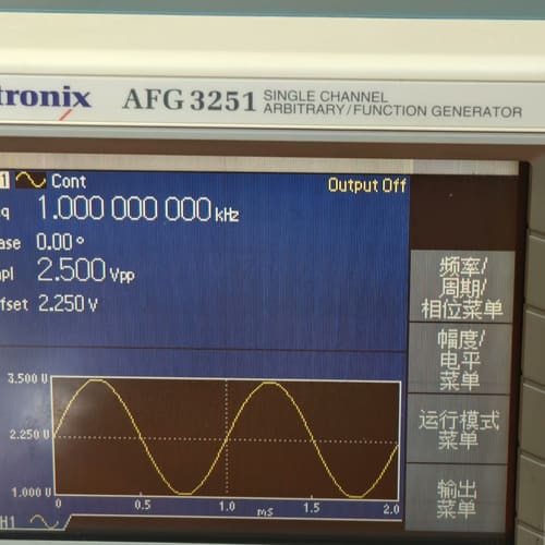 泰克240MH函数信号发生器，型号：AFG3251,测试各功 --议价商品