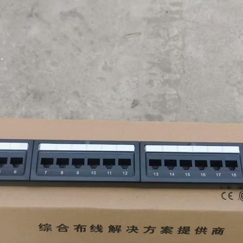 全新一舟SHIP超五类24位非屏蔽配线架,型号P197-24--议价商品