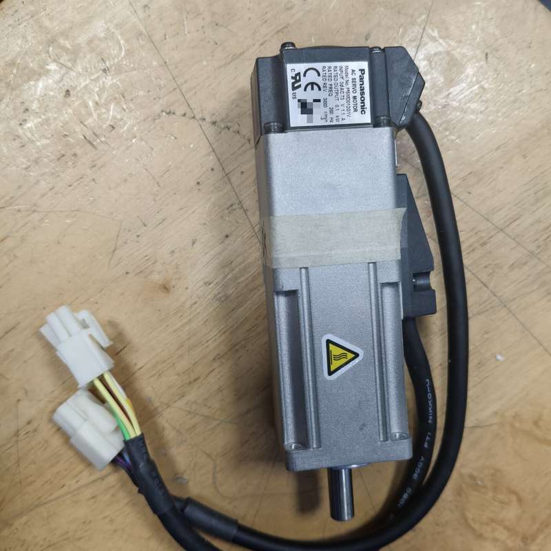 松下伺服电机MSMD012G1V,100W,带刹车,拆机件,--议价商品