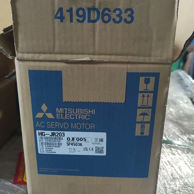 三菱伺服电机HG-JR203，全新原装，日本制造，包装完好，--议价商