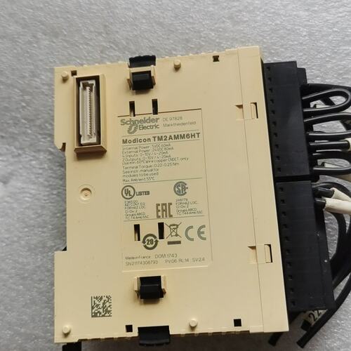 施耐德Modicon TM2AMM6HT模拟量输入模块，实物--议价商品