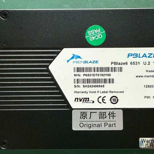 小海豚PBlaze6 6530/6531 1.92T U.2--议价商品