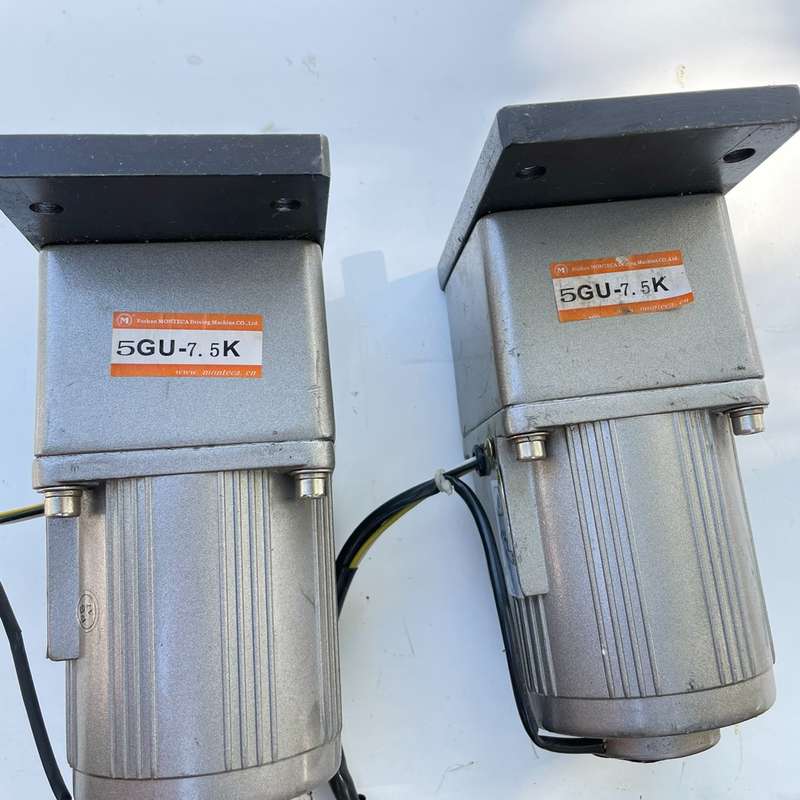 齿轮减速电机,40W,7.5比,220V,入孔直径12,二手--议价商品