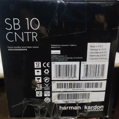 哈曼卡顿SUB10低音炮CNTR10家庭音响--议价商品