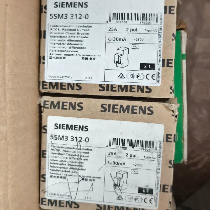 西门子漏电保护器5SM3 312-0,原装正品RCCB漏电断--议价商品