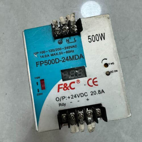 F C嘉准 导轨电源 FP500D-24MDA 刚刚拆机--议价商品
