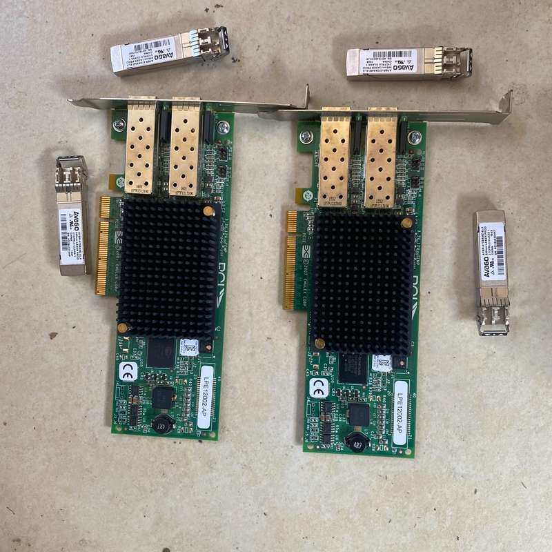 EMULEX LPE12002-AP 8Gb双通道光钎网卡--议价商品