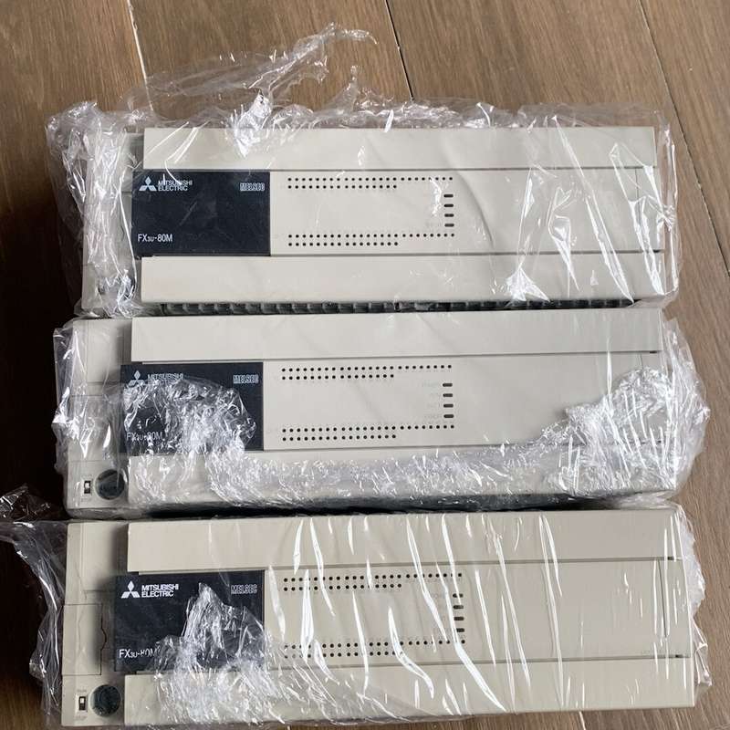 三菱PLC FX3U-80MT/ES-A,原装日本进口成色如--议价商品