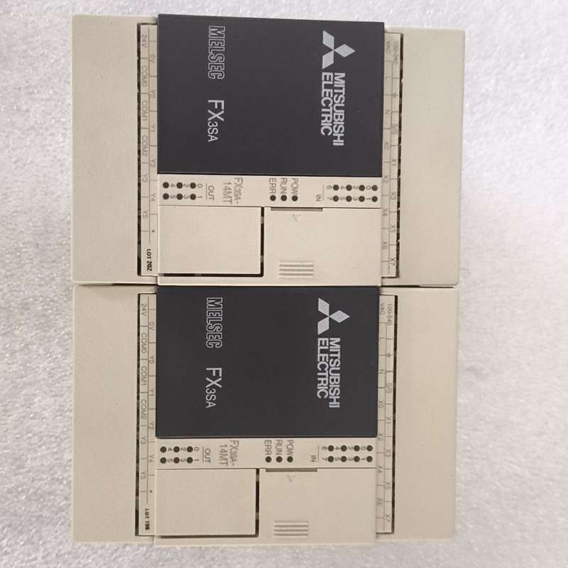 三菱PLC FX3SA-14MT-CM,闲置件,成色非常好,--议价商品