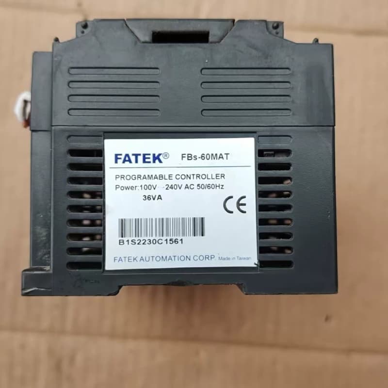 FATEK永宏PLC FBS-60MAT 台湾原装拆机 实物--议价商品