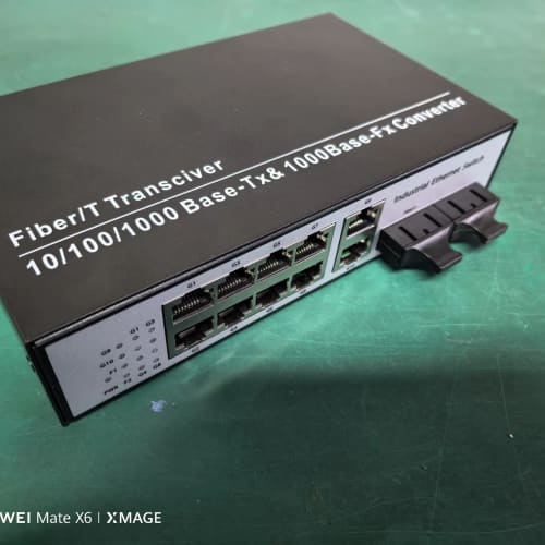 两光八电POE(2光8电POE)千兆交换机,SC光口,单模单--议价商品