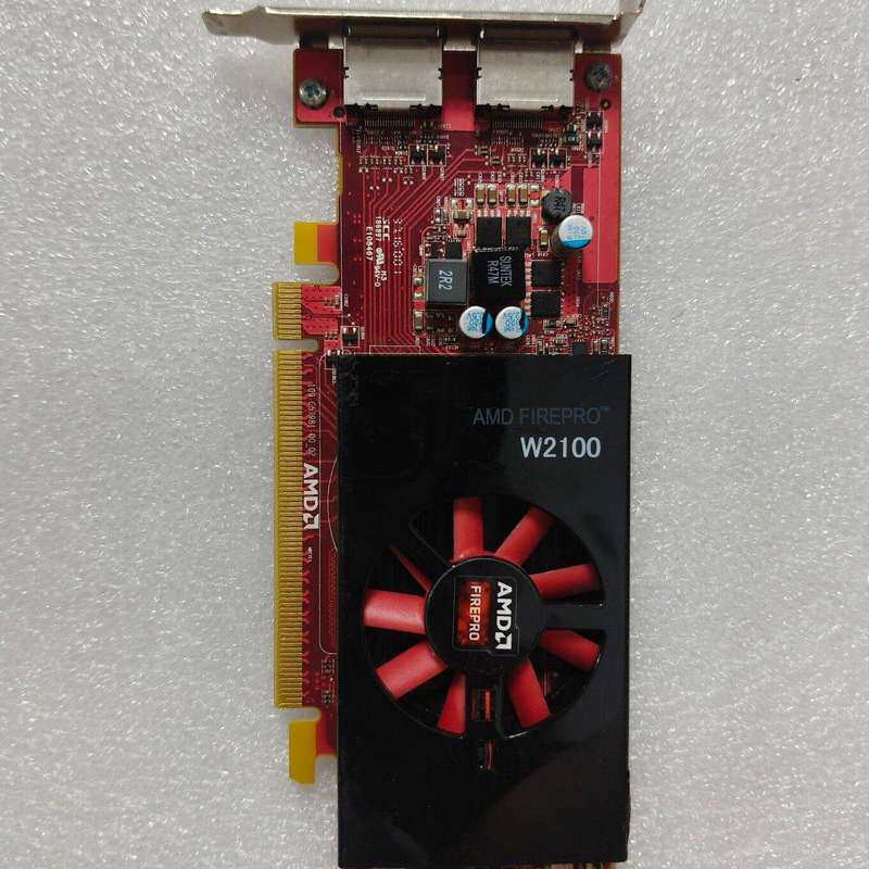 AMD W2100 2G图形显卡 双DP接口--议价商品