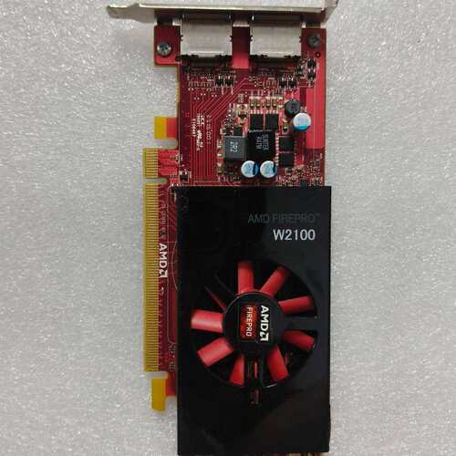 AMD W2100 2G图形显卡 双DP接口--议价商品