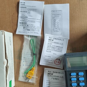 台湾DER EE DE-3003数字，K型热电偶测温仪--议价商品