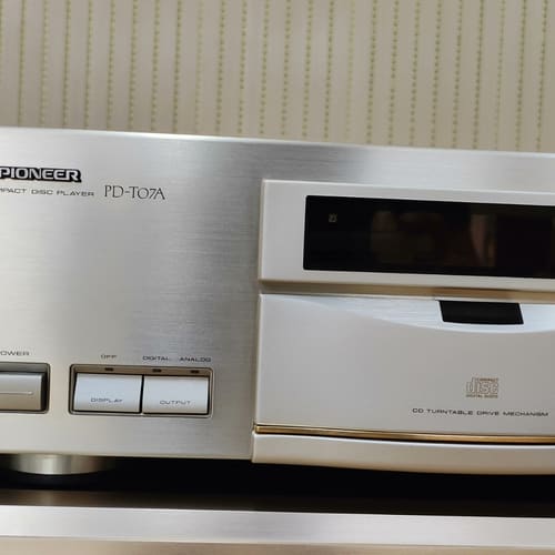 pioneer/先锋PD-T07A 先锋07A经典机播放--议价商品
