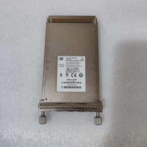 思科CVR-CFP-4SFP10G模块，原装拆机，成色不错，--议价商品