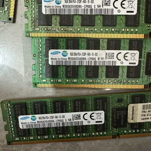 三星服务器内存条 16G DDR4 2133 ECC REG--议价商品