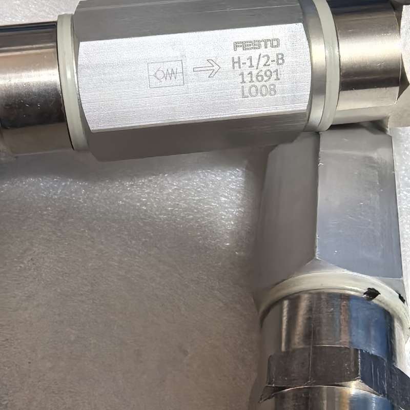 FESTO单向阀H-1/2-B 11691 全新2个,实物--议价商品