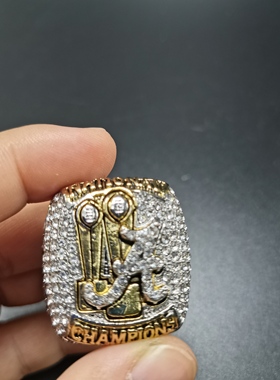 2017NCAA阿拉巴马总冠军戒指红潮球迷收藏学生篮球足球比赛奖品