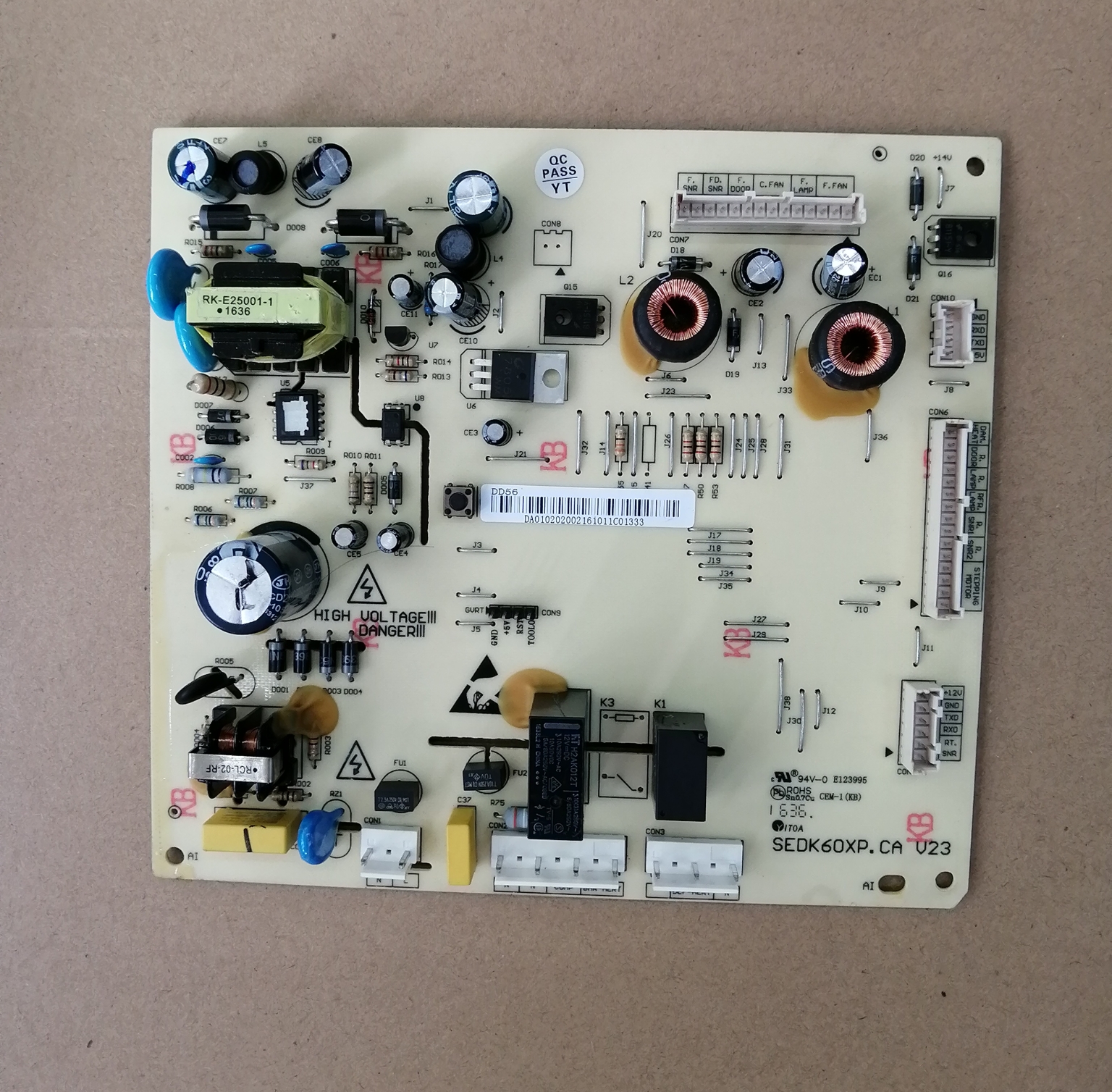 达米尼冰箱BCD-512WKSD SEDK60XP.CA主板 电源板 电脑板 电路板