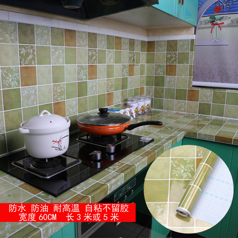 厨房防油贴纸耐高温灶台橱柜防水防潮自粘瓷砖翻新贴墙壁墙贴墙纸在类目 家居饰品, 贴饰, 墙贴中 - 来自Buy2taobao.com提供专业的淘宝代购服务